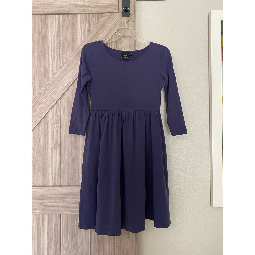 ASOS Maternity size 6 blue dress